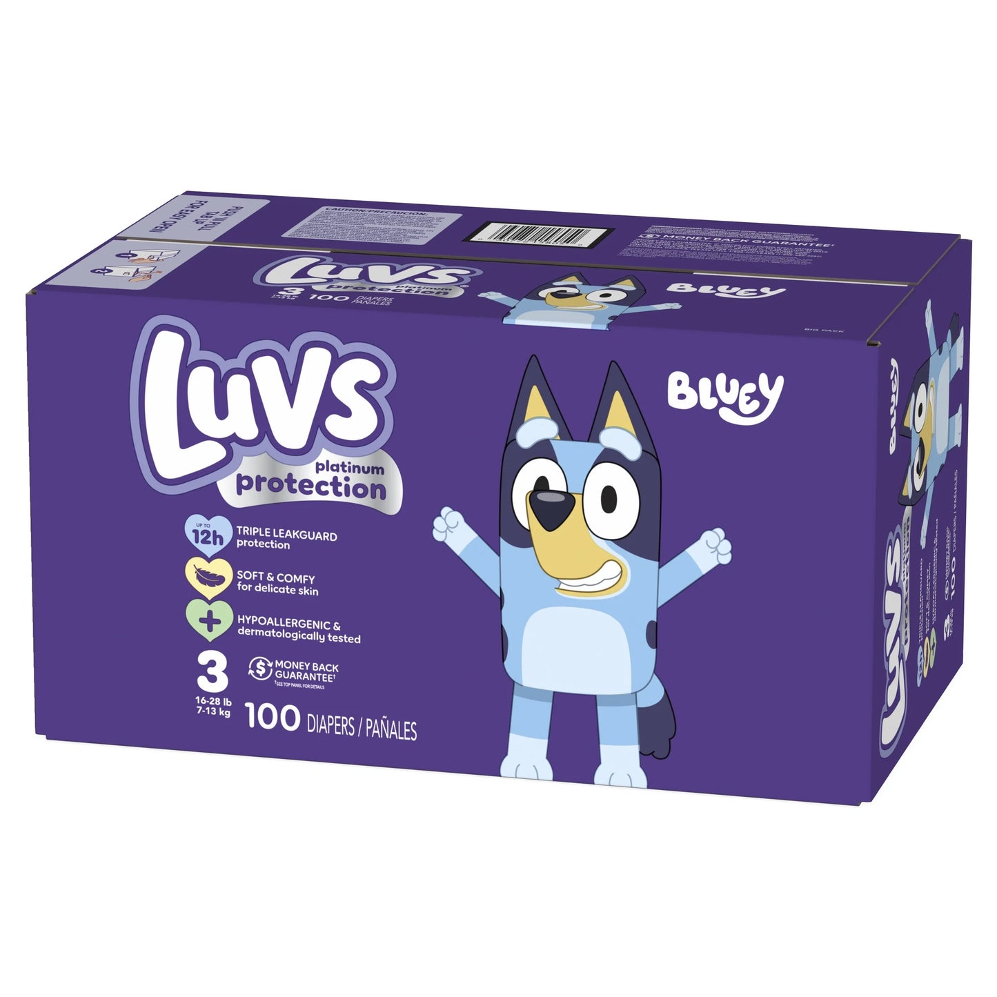 Platinum Protection Baby Diapers, Size 3 (16-28 Lbs), 100 Count