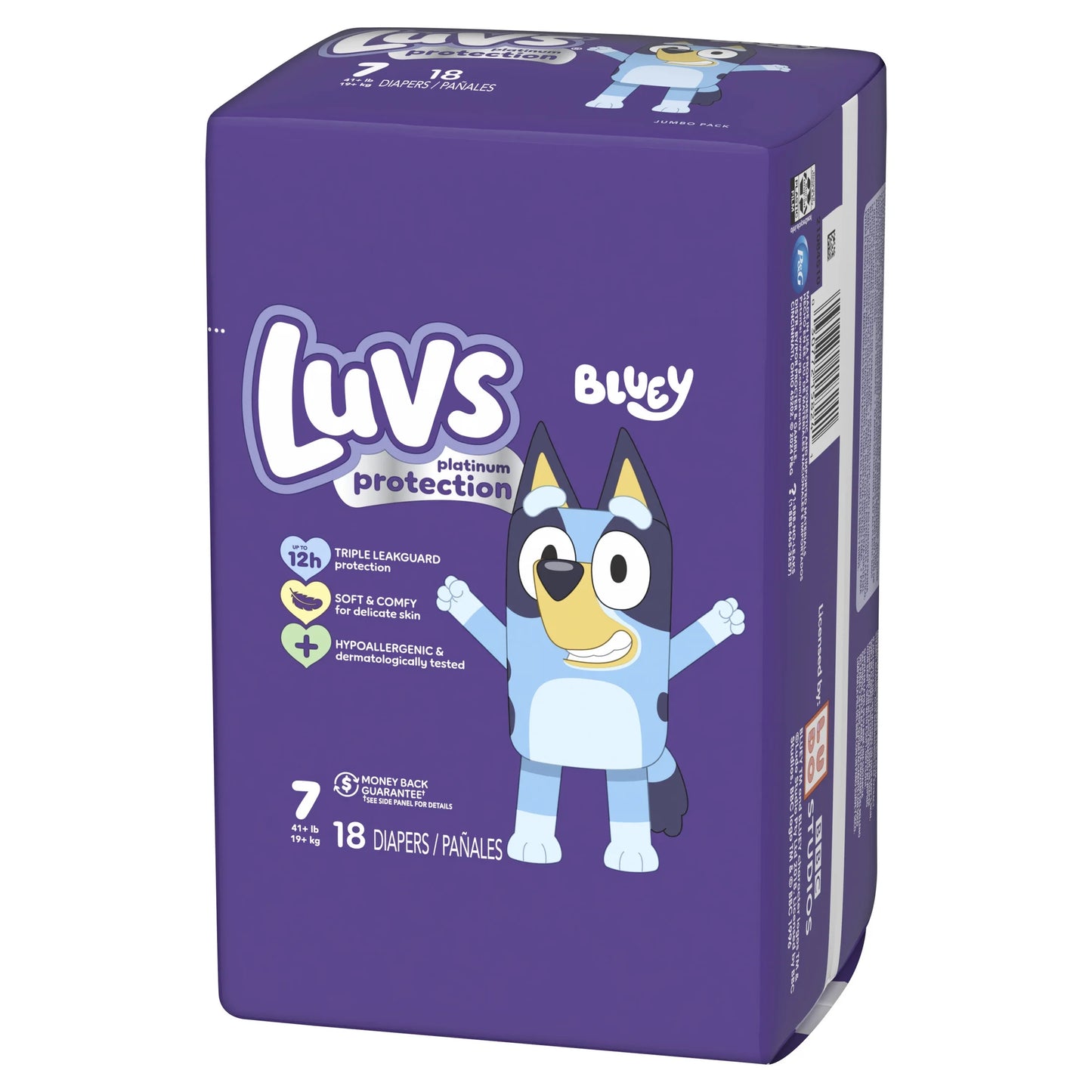 Platinum Protection Baby Diapers, Size 7 (41+ Lbs), 18 Count