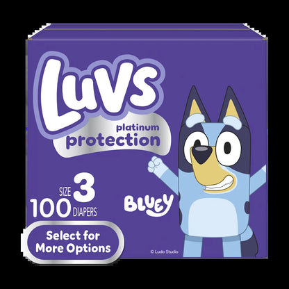 Platinum Protection Baby Diapers, Size 3 (16-28 Lbs), 100 Count