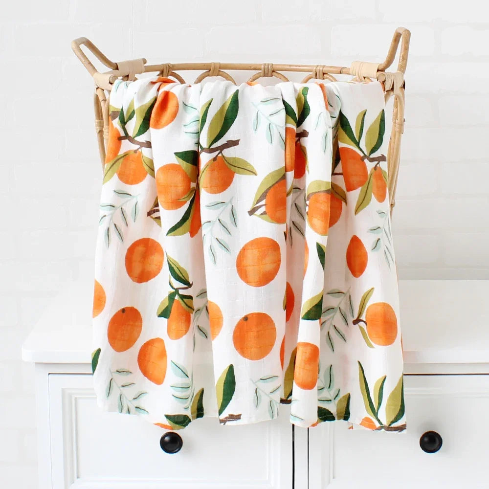 70% Bamboo+30% Cotton Muslin Swaddles Baby Blankets Newborn Bedding Blanket Feeding Cover Flower Baby Blanket Diaper