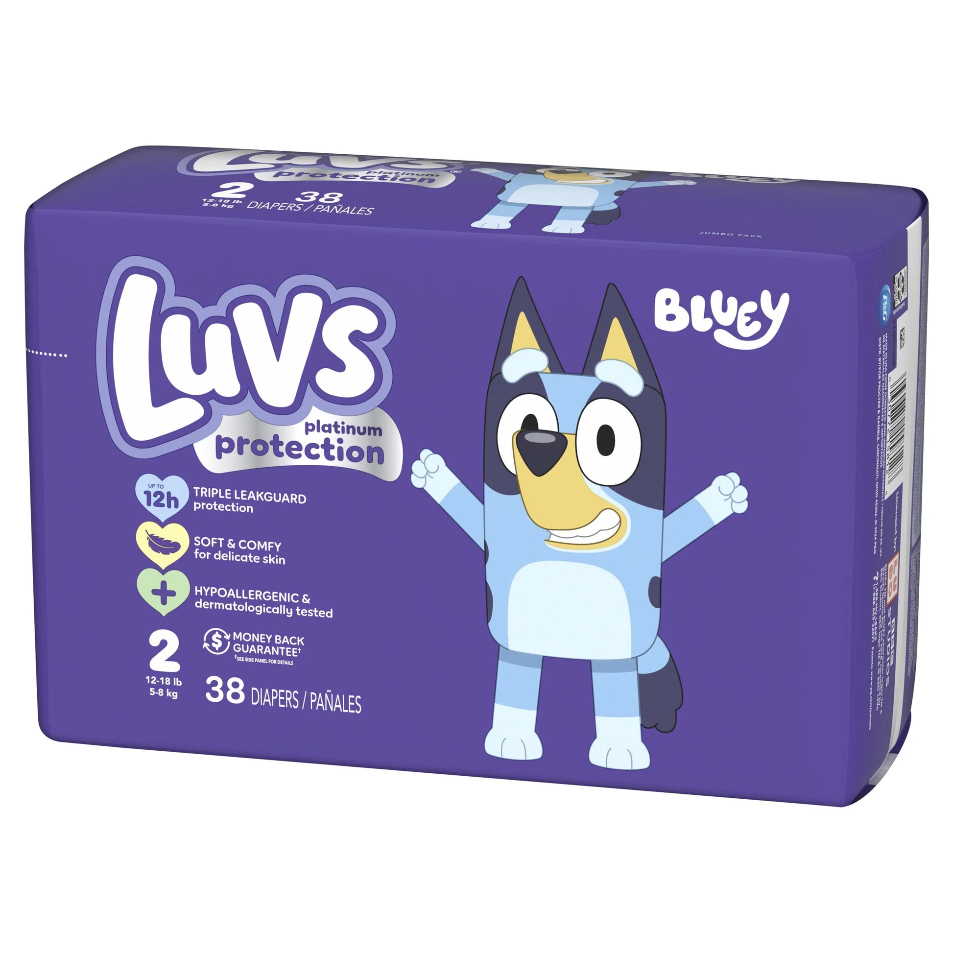Platinum Protection Baby Diapers, Size 2 (12-18 Lbs), 38 Count