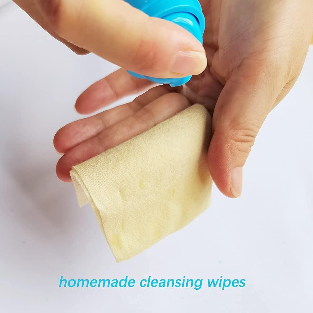 400-Count Unbleached Unscented Baby Wipes – Multi-Purpose Cotton Tissues