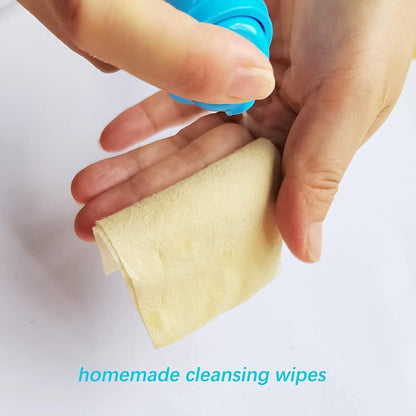 400-Count Unbleached Unscented Baby Wipes – Multi-Purpose Cotton Tissues