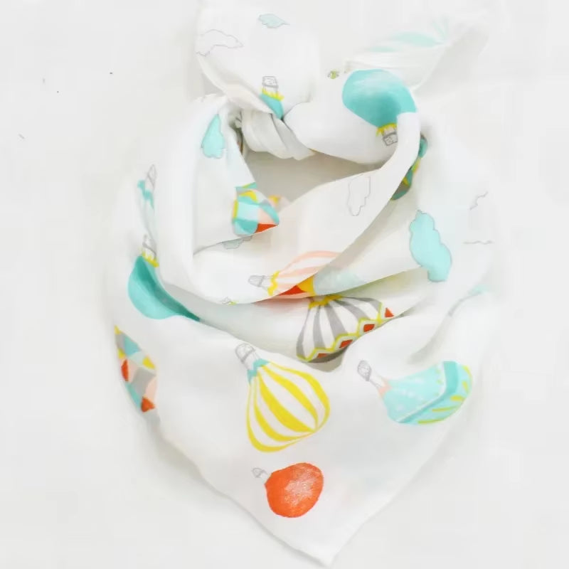 Newborn Organic Cotton Bamboo Baby Blanket Muslin Swaddle Wrap Feeding Burpy Towel Scraf Bibs Muslin Diaper Dropshipping