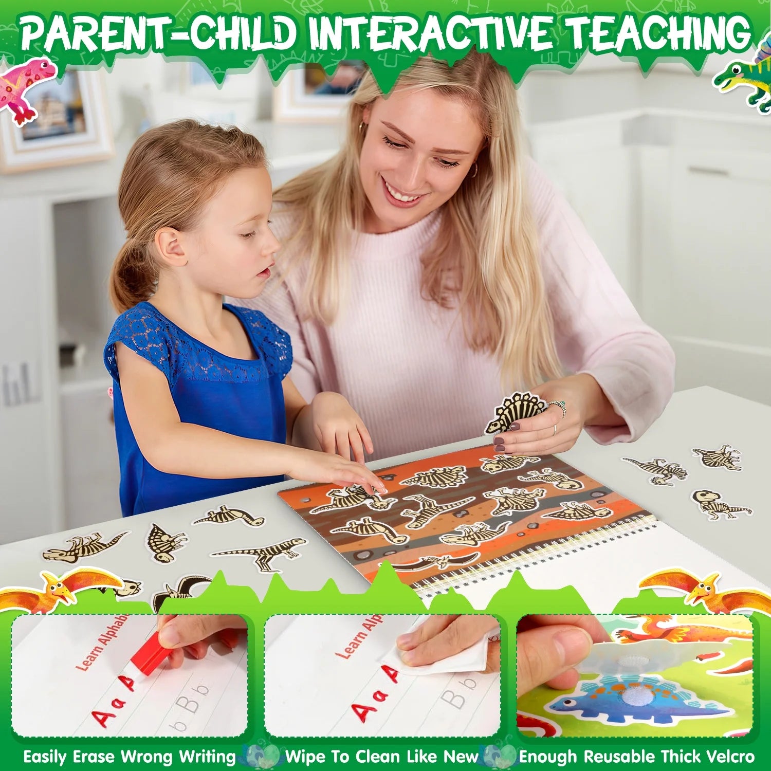 Montessori Educational Activity Book for Toddlers, Engaging Learning Toys for Ages 1-5, Ideal Christmas and Birthday Gifts for Boys and Girls