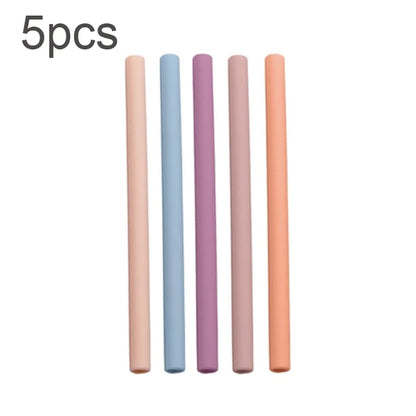 200ML Baby Feeding Drinkware Straw Cup Baby Learning Feeding Bottles Anti-Hot Leakproof Silicone Tableware Toddler Water Bottle