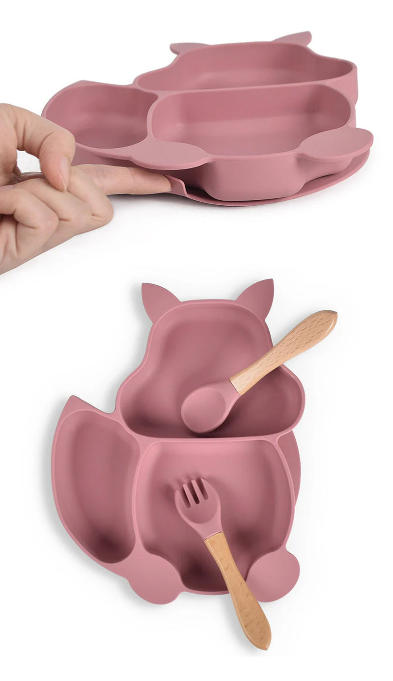 8 Pieces Feeding/Food Silicone Non-Slip Set for Babies