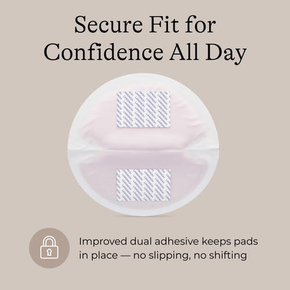 Stay Dry Disposable Nursing Pads for Breastfeeding, Soft and Super Absorbent Breast Pads, Breastfeeding Essentials for Moms, 100 Count