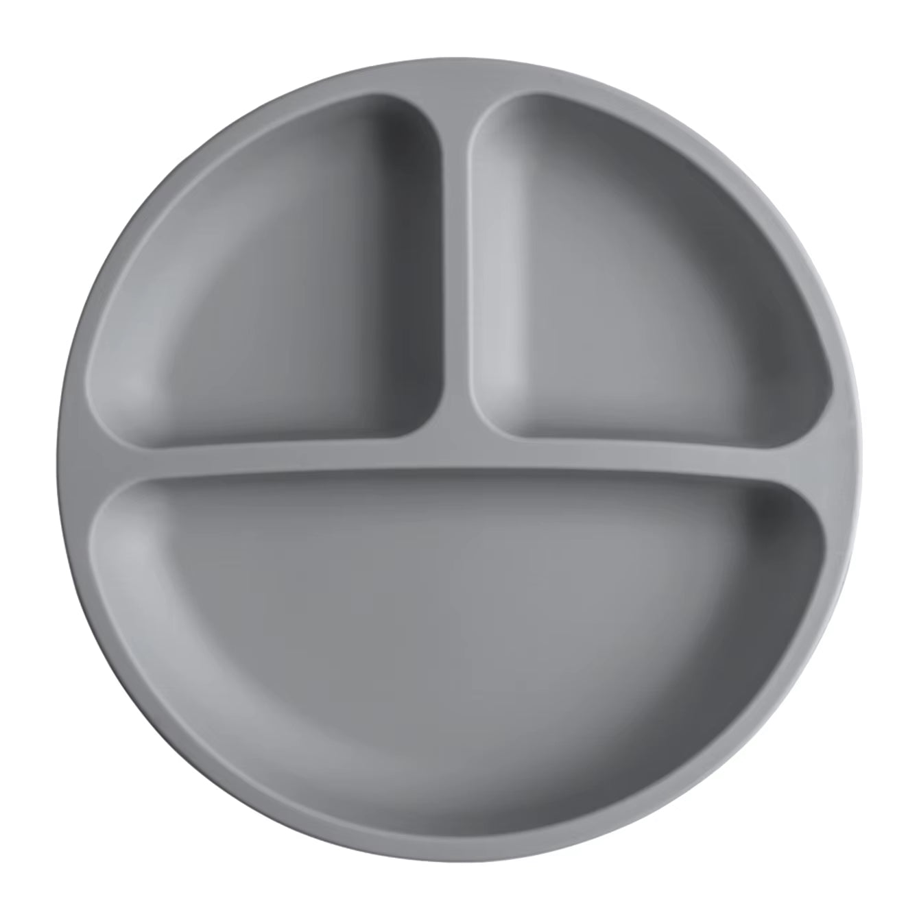1PCS Baby Sucker Silicone Dining Plate BPA Free Children Dishes Suction Toddle Training Tableware Kids Feeding Bowls Baby Stuff
