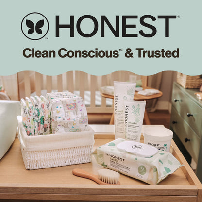 ® Clean Conscious Baby Diapers Size Newborn (<10 Lbs), Hypoallergenic and Plant Based, 48 Count