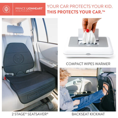 Travel Friendly Portable Baby Compact Wipe Warmer, Gray, with Car Adaptor
