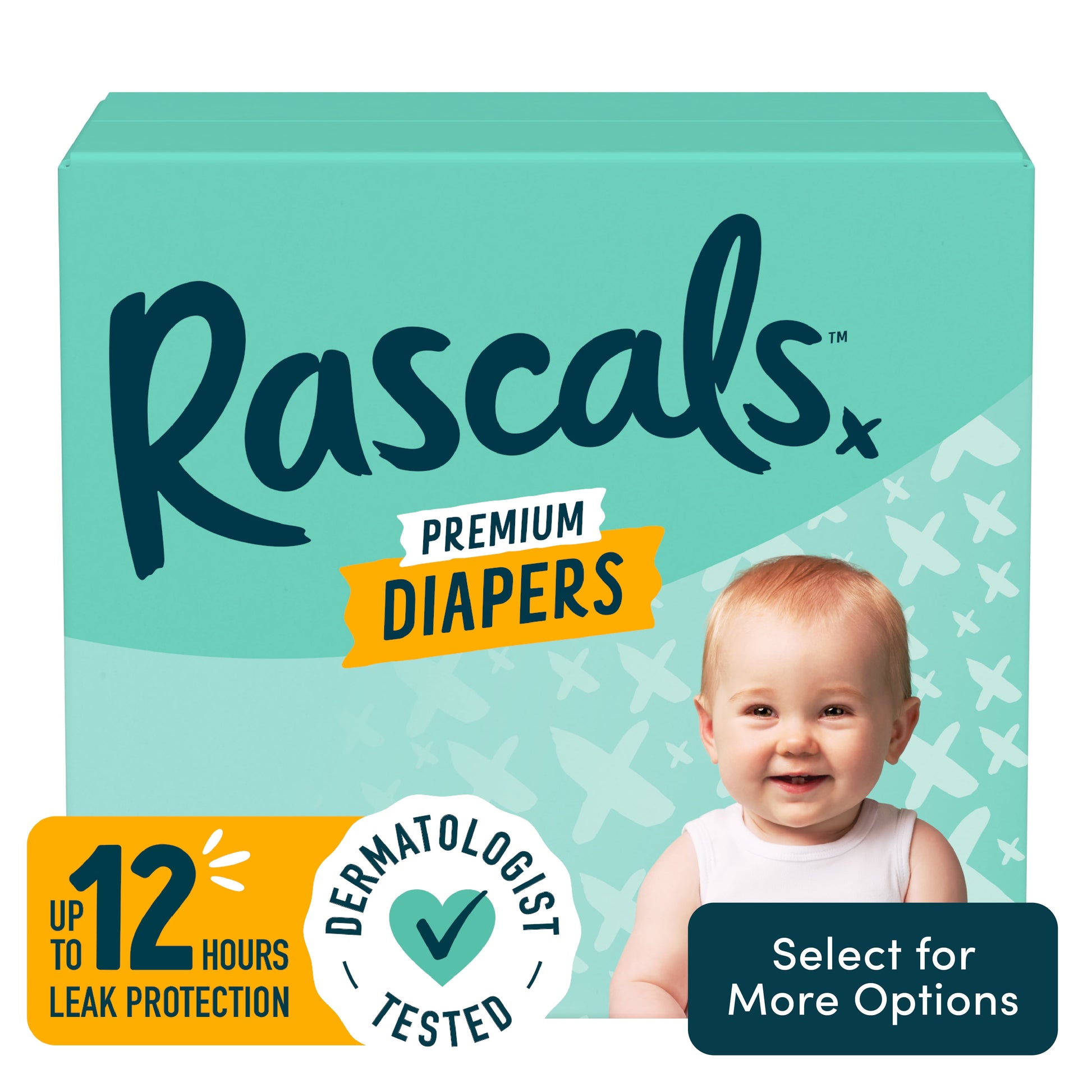 Premium Absorbent Baby Diapers Size 5, 64 Count
