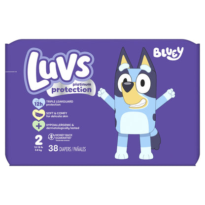 Platinum Protection Baby Diapers, Size 2 (12-18 Lbs), 38 Count