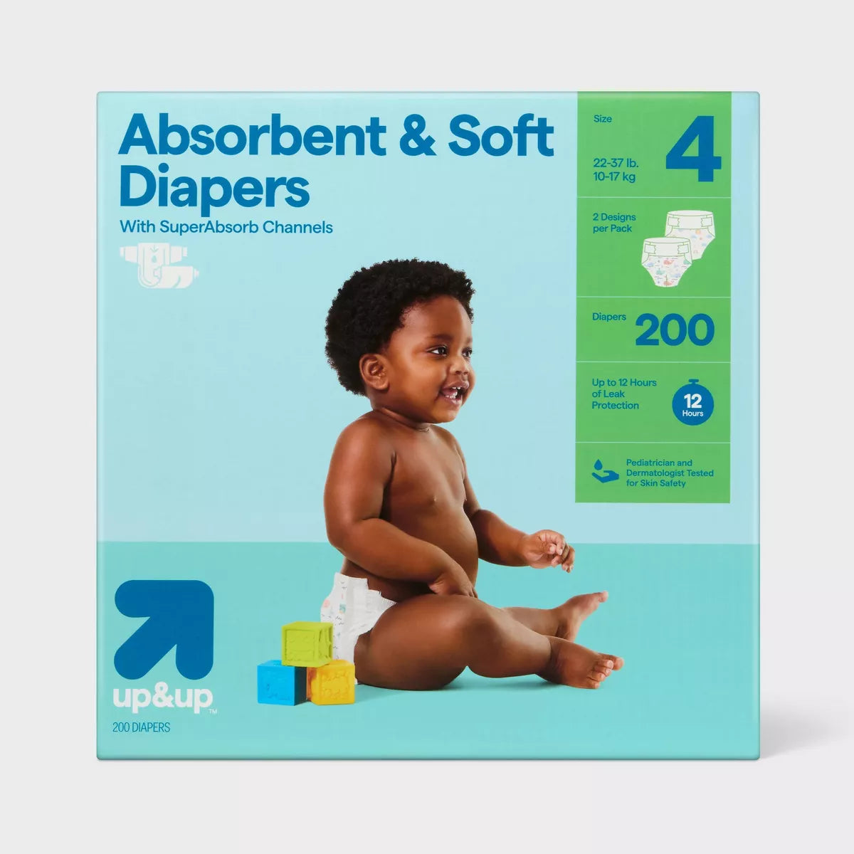 Disposable Diapers - Up&Up (Select Size and Count)