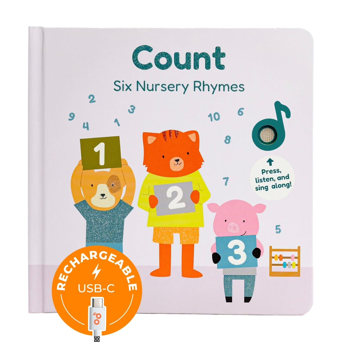 Interactive Sound Book: Count with Me - Nursery Rhymes for Children