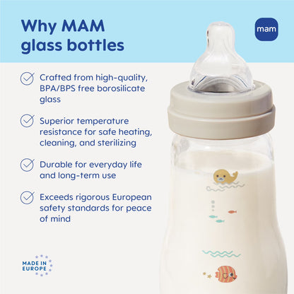 Feel Good Glass Bottle 6Oz, 1 PK, Unisex