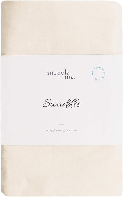 Swaddle | Organic Cotton Swaddle Blanket, Soft Stretch, 47 X 47 Inches | Natural