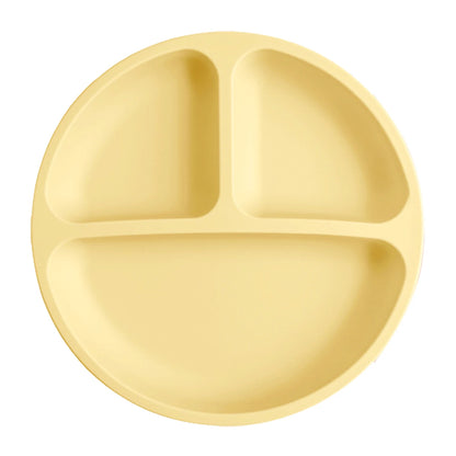 1PCS Baby Sucker Silicone Dining Plate BPA Free Children Dishes Suction Toddle Training Tableware Kids Feeding Bowls Baby Stuff