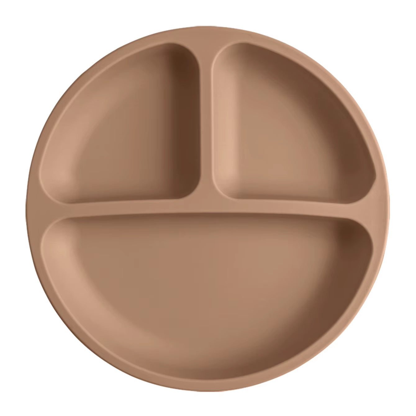 1PCS Baby Sucker Silicone Dining Plate BPA Free Children Dishes Suction Toddle Training Tableware Kids Feeding Bowls Baby Stuff