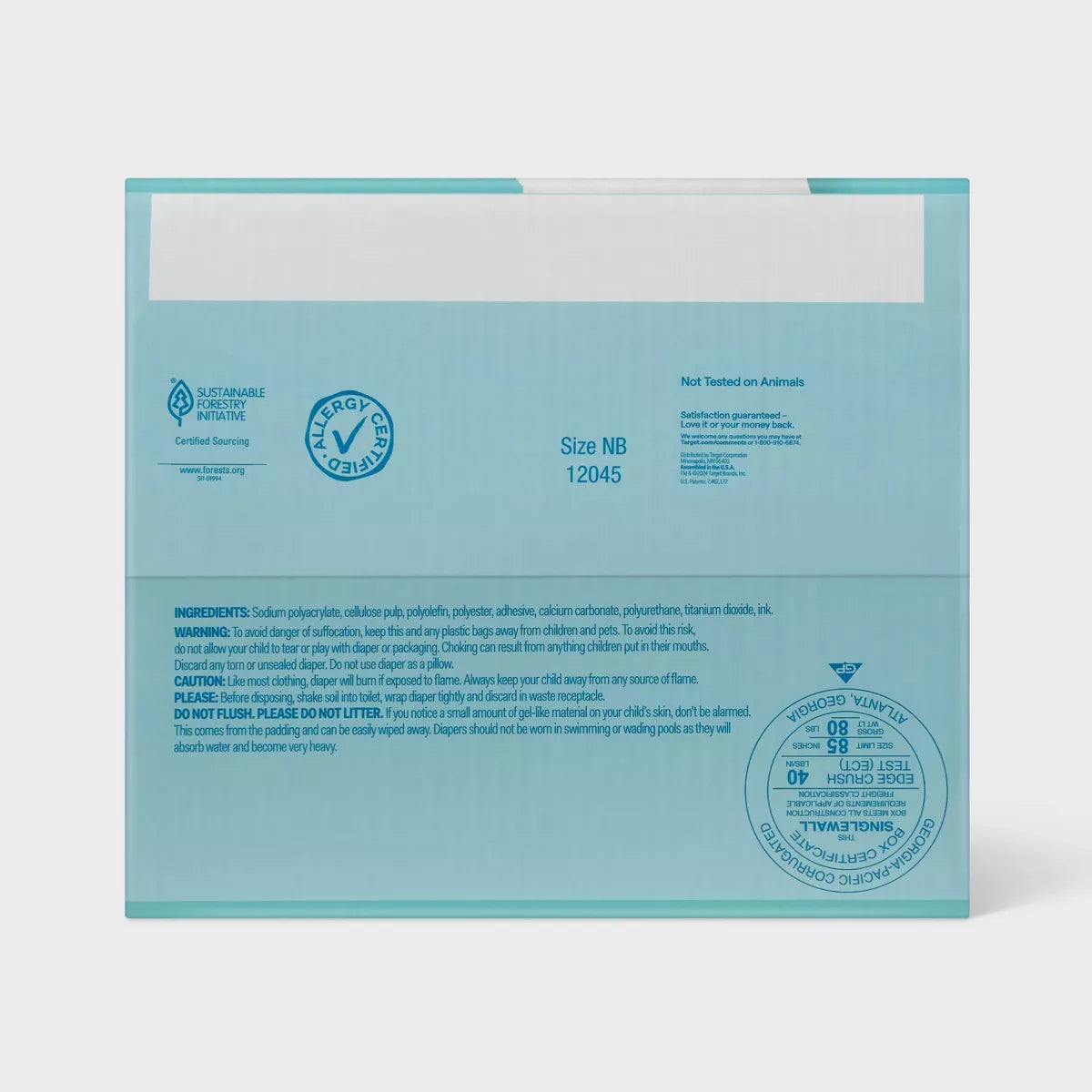 Disposable Diapers - Up&Up (Select Size and Count)