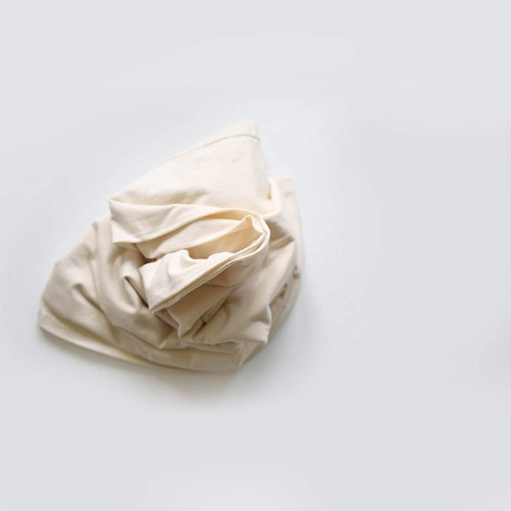 Swaddle | Organic Cotton Swaddle Blanket, Soft Stretch, 47 X 47 Inches | Natural