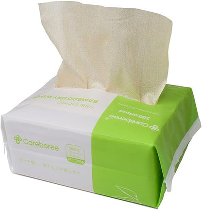 400-Count Unbleached Unscented Baby Wipes – Multi-Purpose Cotton Tissues