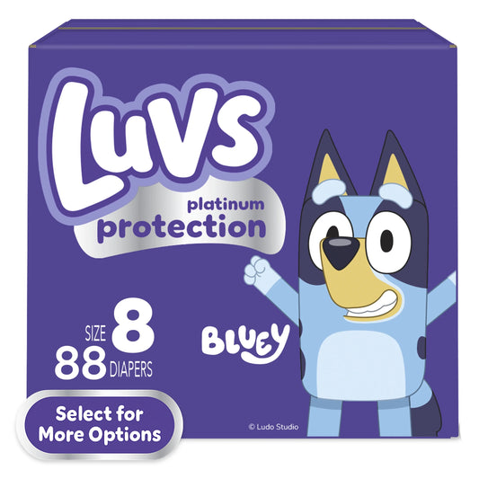 Platinum Protection Baby Diapers, Size 8, 88 Count