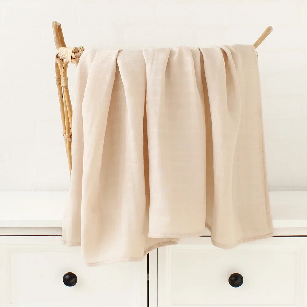 70% Bamboo+30% Cotton Muslin Swaddles Baby Blankets Newborn Bedding Blanket Feeding Cover Flower Baby Blanket Diaper