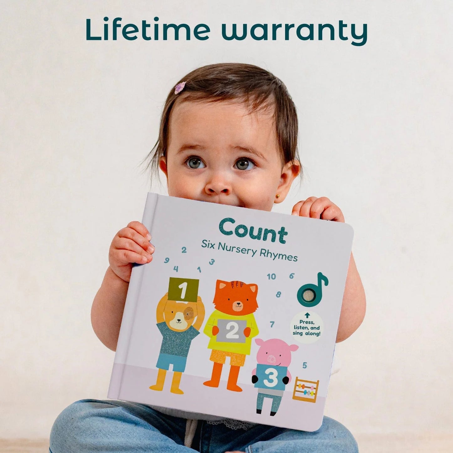 Interactive Sound Book: Count with Me - Nursery Rhymes for Children