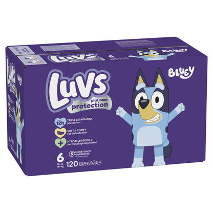 Platinum Protection Baby Diapers, Size 6, 120 Count (Select for More Options)