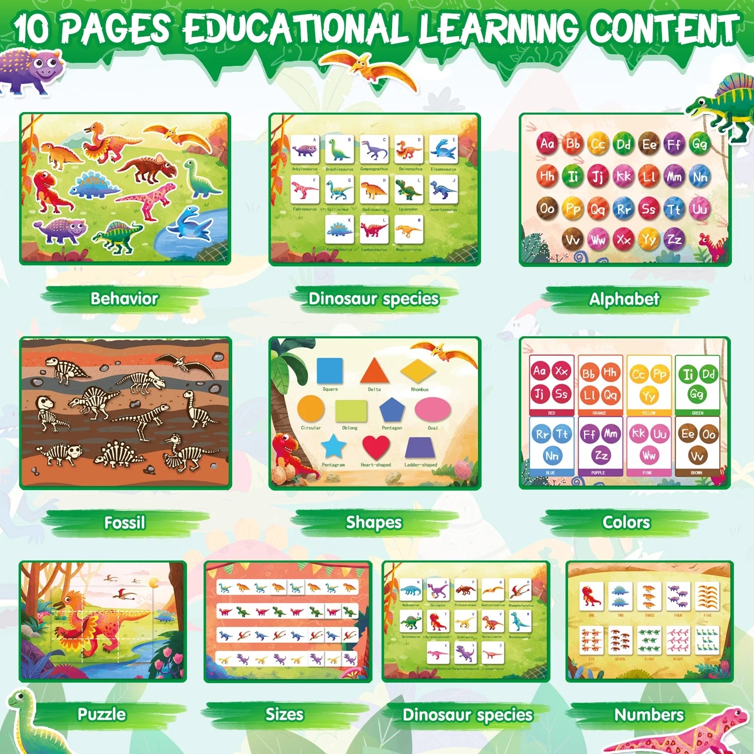 Montessori Educational Activity Book for Toddlers, Engaging Learning Toys for Ages 1-5, Ideal Christmas and Birthday Gifts for Boys and Girls