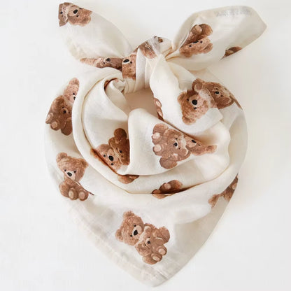 Newborn Organic Cotton Bamboo Baby Blanket Muslin Swaddle Wrap Feeding Burpy Towel Scraf Bibs Muslin Diaper Dropshipping