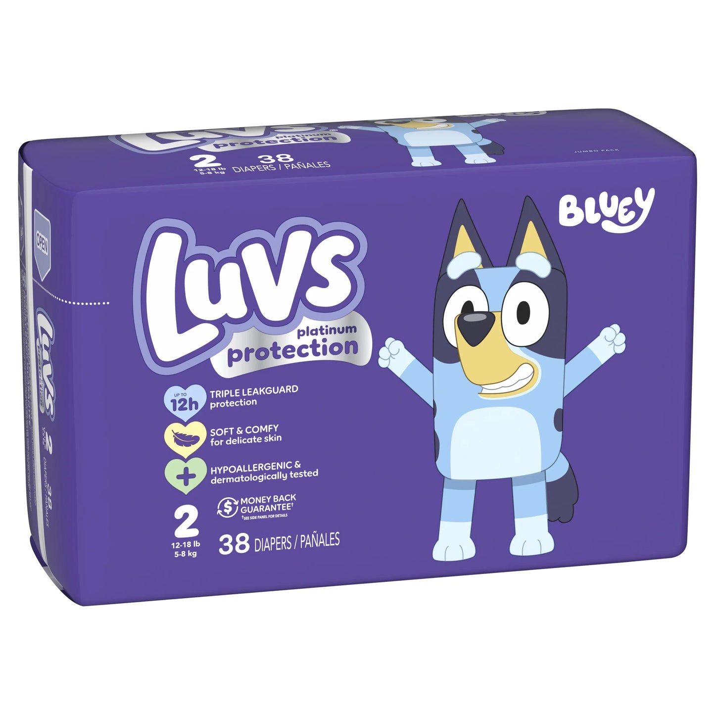 Platinum Protection Baby Diapers, Size 2 (12-18 Lbs), 38 Count