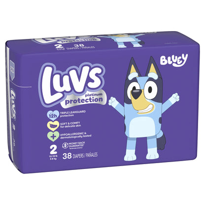 Platinum Protection Baby Diapers, Size 2 (12-18 Lbs), 38 Count