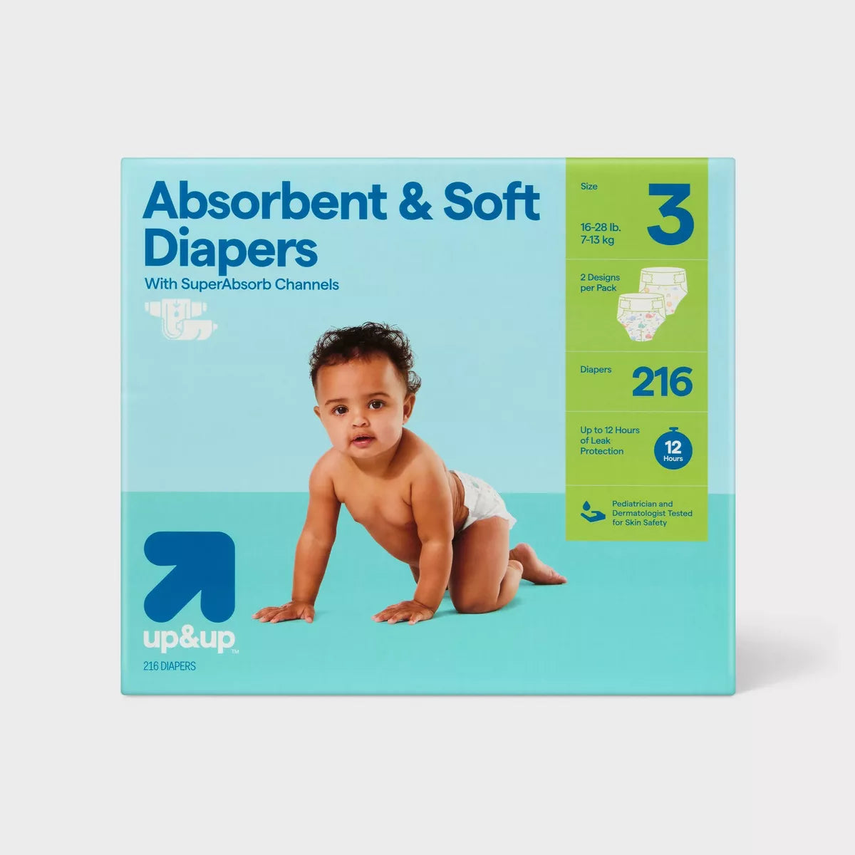 Disposable Diapers - Up&Up (Select Size and Count)