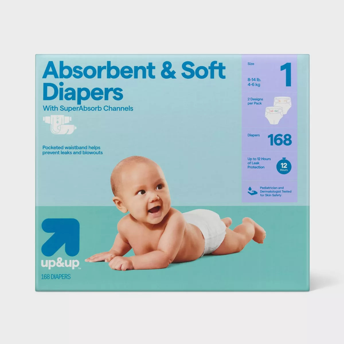 Disposable Diapers - Up&Up (Select Size and Count)