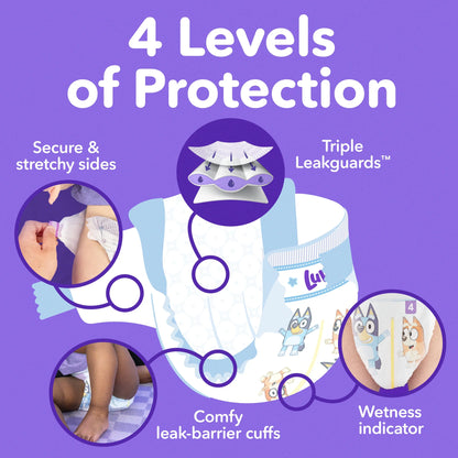 Platinum Protection Baby Diapers, Size 2 (12-18 Lbs), 38 Count