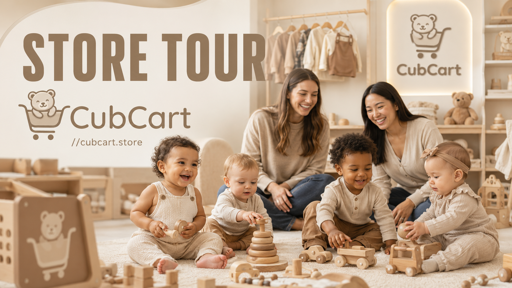 Load video: STORE TOUR | CubCart.store